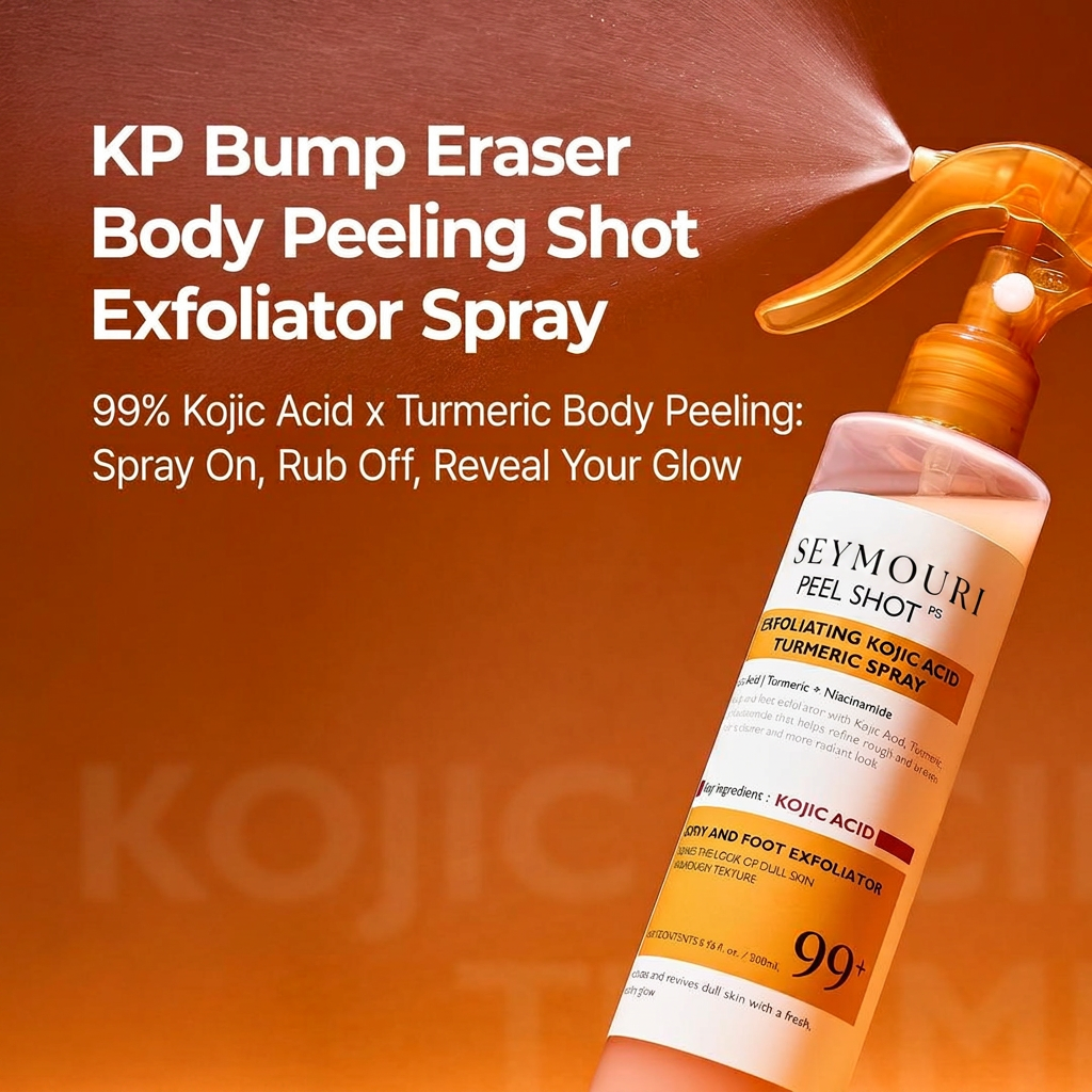 Peel Shot: Kojic Acid & Turmeric Body Exfoliator Spray