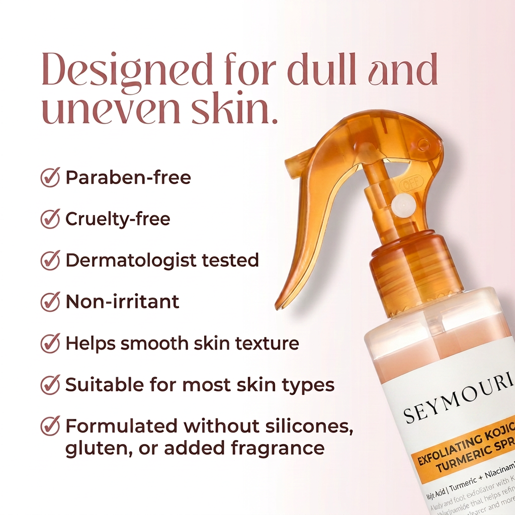 Peel Shot: Kojic Acid + Turmeric Body Exfoliator Spray