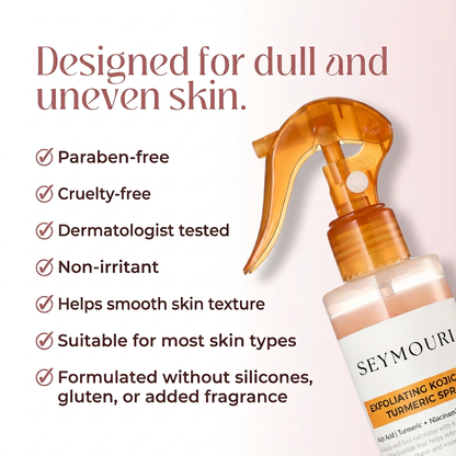 Peel Shot: Kojic Acid + Turmeric Body Exfoliator Spray