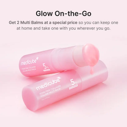 Medicube PDRN Pink Collagen Volume Multi Balm for Youthful Skin